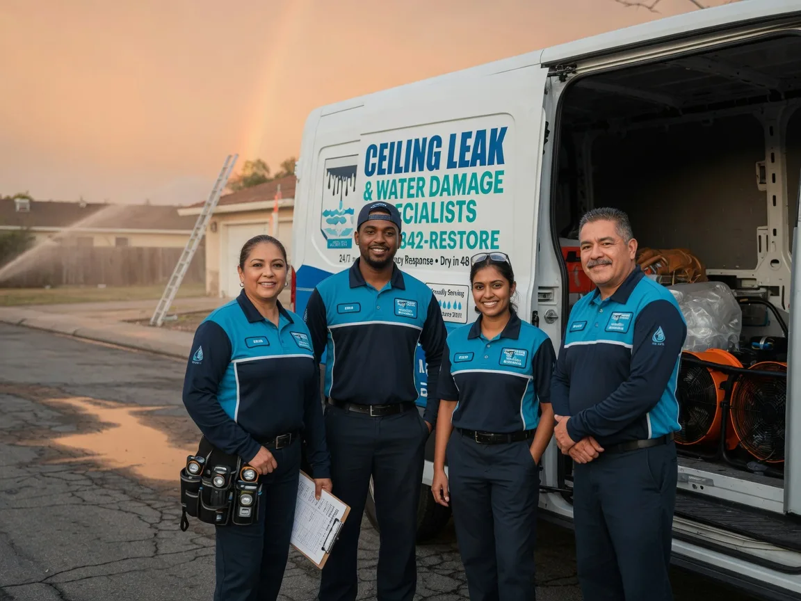 Ceiling Leak Cleanup company in Delaware
