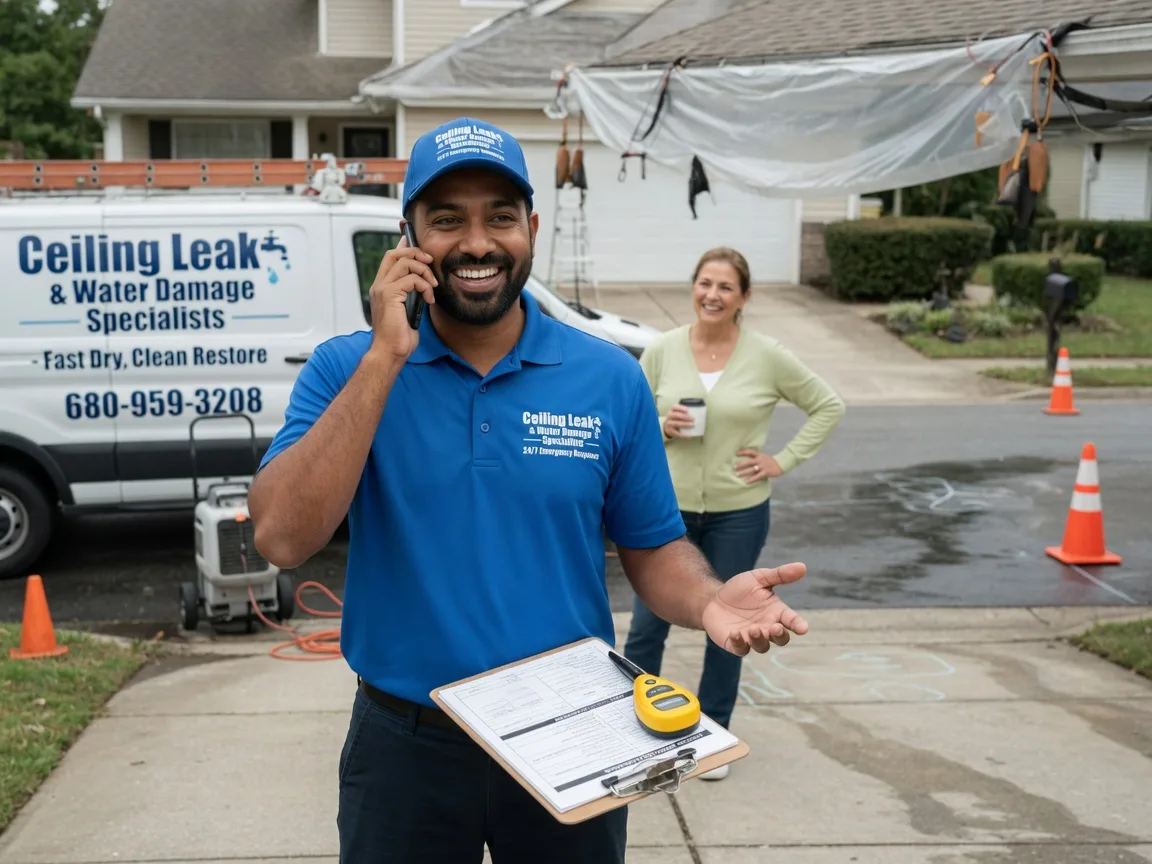 Ceiling Leak Cleanup Delaware FAQs